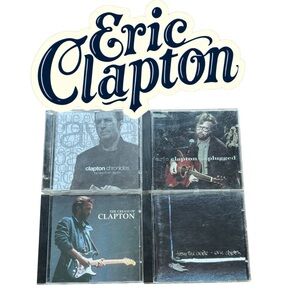 👛(ANY 4/$20) Eric Clapton 4 CD’s -
